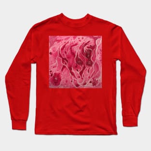 Capillaries flow abstract Long Sleeve T-Shirt